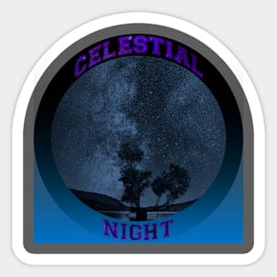 Celestial Night Sticker